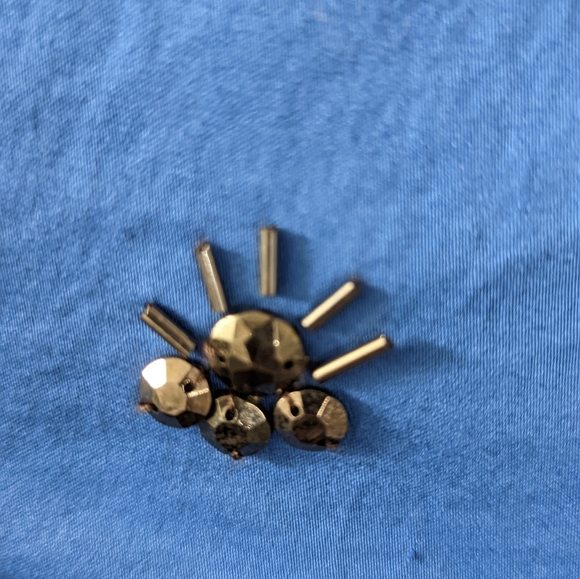 Embellished Blue Jane & Delancey Blouse Size Small - Picture 4 of 4